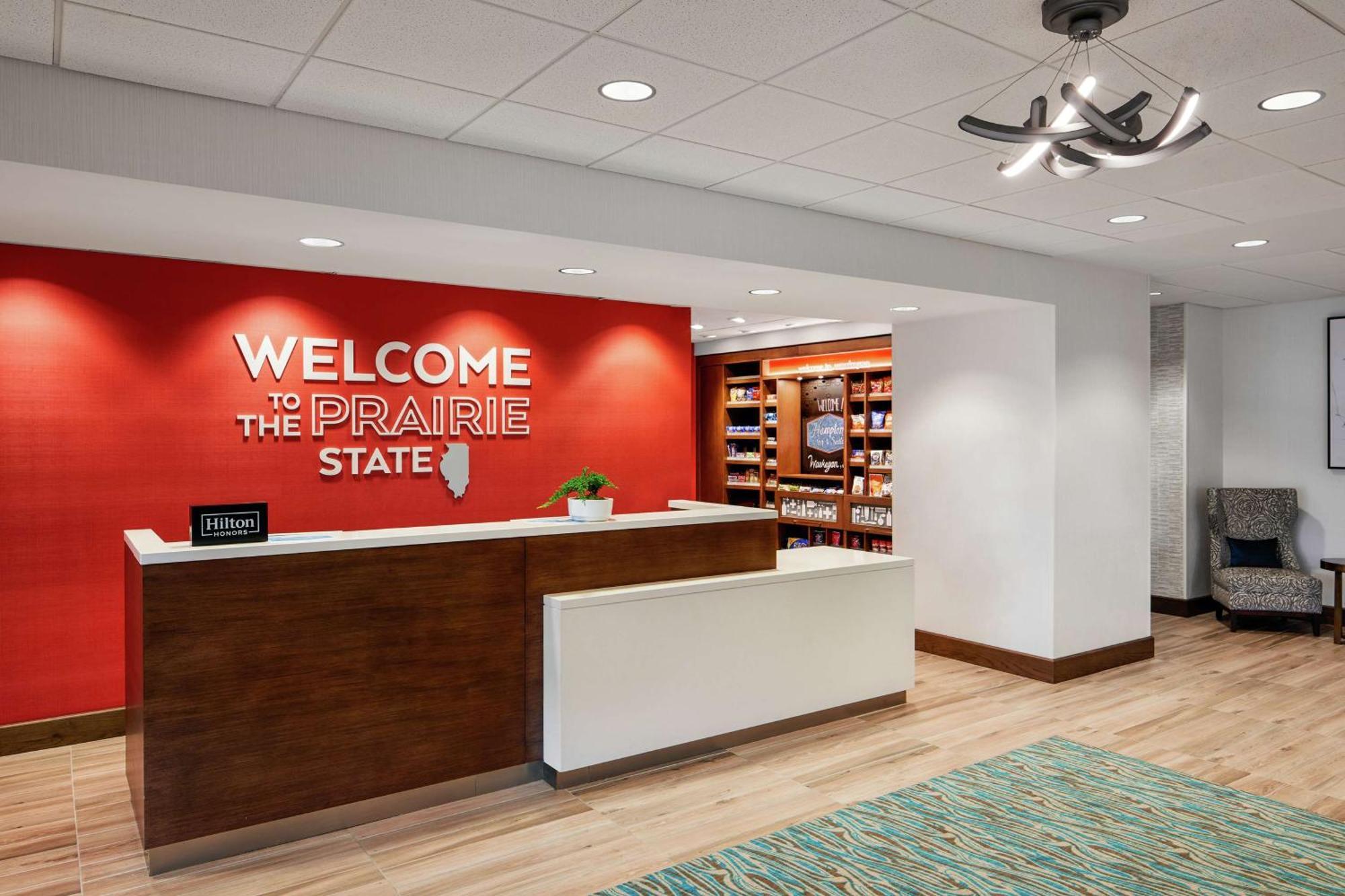 Hampton Inn & Suites Chicago/Уокиган Экстерьер фото
